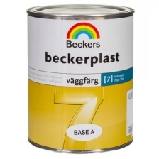 Краска латексная Beckers Beckerplast 7 моющаяся матовая 2.7 л